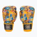 Guantoni da boxe Top King Boxing Wild Tiger nero/giallo 2