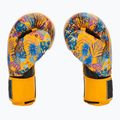 Guantoni da boxe Top King Boxing Wild Tiger nero/giallo 4