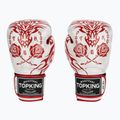 Guantoni da boxe Top King Boxing Dragon rosso/bianco