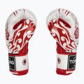 Guantoni da boxe Top King Boxing Dragon rosso/bianco 3