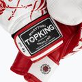 Guantoni da boxe Top King Boxing Dragon rosso/bianco 4