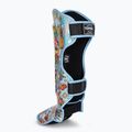 Top King Culture Protezioni per tibia e piede in pelle nera TKSGCT-TH 3