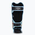 Top King Culture Protezioni per tibia e piede in pelle nera TKSGCT-TH 5