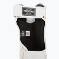 Protezioni per tibie e piedi Top King Chain Semi Leather bianco/oro 6