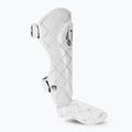 Protezioni per tibia e piede Top King Chain Semi Leather bianco/argento 2