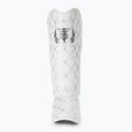 Protezioni per tibia e piede Top King Chain Semi Leather bianco/argento 3