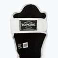 Protezioni per tibia e piede bianche Top King Pro Semi Leather 4