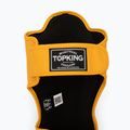 Protezioni per tibia e piede gialle Top King Pro Semi Leather 4