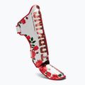 Protezioni per tibia e piede bianche Top King Rose 5