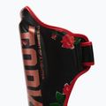 Protezioni per tibia e piede nere Top King Rose 3