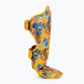 Protezioni per tibia e piede Top King Wild Tiger giallo 2