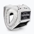 Casco da boxe Top King Super Star bianco/argento 3