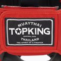 Casco da boxe Top King a copertura totale rosso 4