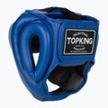 Casco da boxe Top King a copertura totale blu 3