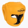 Casco da boxe Top King a copertura totale giallo