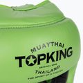Casco da boxe Top King a copertura totale verde 4