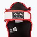 Top King Shin Guards protezioni per tibia e piede Blend bianco/rosso 6