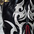 Pantaloncini da allenamento Top King Kickboxing nero/bianco 5