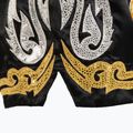 Pantaloncini da allenamento Top King Thai Boxe nero/oro 4