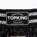 Pantaloncini da allenamento Top King Kickboxing nero/argento 3