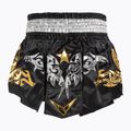 Pantaloncini da allenamento Top King Thai Boxe nero/bianco/oro 2