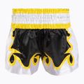 Pantaloncini da allenamento Top King Thai Boxe nero/oro/bianco 2