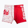 Pantaloncini da allenamento Fairtex Vale Tudo CP4 rosso