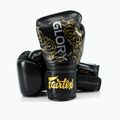 Guanti da boxe Fairtex Glory Kickboxing Competition Training nero/oro 4