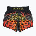 Pantaloncini da allenamento Fairtex Muay Thai BS1921 'Volcano' nero 2