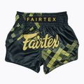 Pantaloncini da allenamento Fairtex Muay Thai S1931 Heart of Gold nero/oro