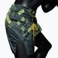 Pantaloncini da allenamento Fairtex Muay Thai S1931 Heart of Gold nero/oro 5