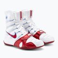 Scarpe da boxe Nike Hyperko MP bianco/varsity red 4