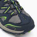 Merrell Trail Chaser, scarponcini da trekking per bambini, blu/verde 7