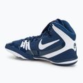 Scarpe da boxe Nike Freek bianco/marino 3