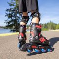 Pattini a rotelle per bambini K2 Raider Boa rosso/nero/blu 8