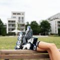 Pattini da donna K2 Alexis 84 Pro grigio/blu 10