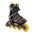 Pattini a rotelle da uomo K2 F.I.T. 90 Boa nero/giallo 8