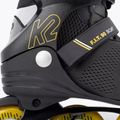 Pattini a rotelle da uomo K2 F.I.T. 90 Boa nero/giallo 10