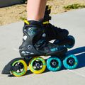 Pattini a rotelle da uomo K2 Vo2 S 100 X Boa nero/giallo/blu 9