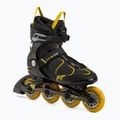 Pattini a rotelle da uomo K2 F.I.T. 90 Boa nero/giallo