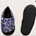 Nuvola Classic Pantofole invernali per bambini con orsetto stampato in blu 8