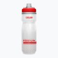 Borraccia CamelBak Podium Chill 620ml rosso fuoco/bianco per bicicletta
