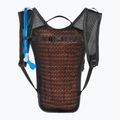 Zaino da bicicletta CamelBak Hydrobak Light 2,5 l con serbatoio da 1,5 l nero/argento 10