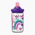CamelBak Eddy+ 400 ml bottiglia da viaggio per bambini con fiori arcobaleno 2