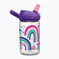 CamelBak Eddy+ 400 ml bottiglia da viaggio per bambini con fiori arcobaleno 3