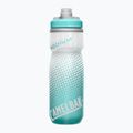 Borraccia per bicicletta CamelBak Podium Chill 620 ml grigio/verde a righe 3