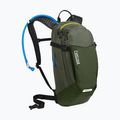 CamelBak M.U.L.E. Zaino da bicicletta da 12 l con serbatoio da 3 l oliva polverosa 2