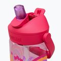 Bottiglia da viaggio CamelBak Thrive Flip Straw Kids 400ml arcobaleno floreale 3