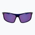 Occhiali da sole Nike Windtrack Run E mezzanotte marina/ tinta strada/ specchio blu 2
