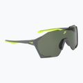 Occhiali da sole Nike Charged Shield matte smoke grey/green